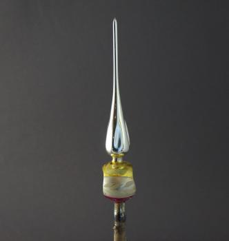 Christbaumspitze aus Glas