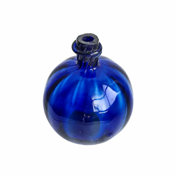 Preview: Heilig-Grab-Kugel / Schusterkugel aus blauem Glas, 18./19. Jahrhundert