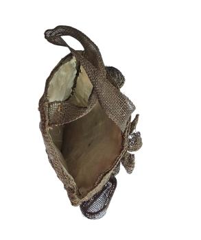 Preview: Candy container, bag for hanging on the Christmas tree, 19th century