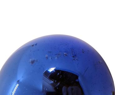 Preview: Blue Biedermeier Kugel   (8 cm)