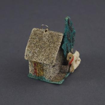 Cardboard ornament with Sheep, ca. 1930