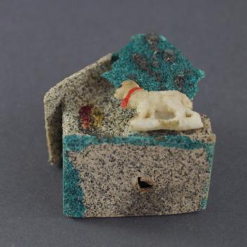 Cardboard ornament with Sheep, ca. 1930