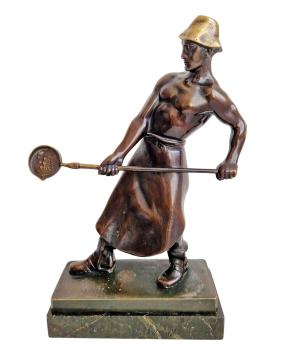 Caasmann, Albert (1886 - 1968), Bronze, Gießereiarbeiter