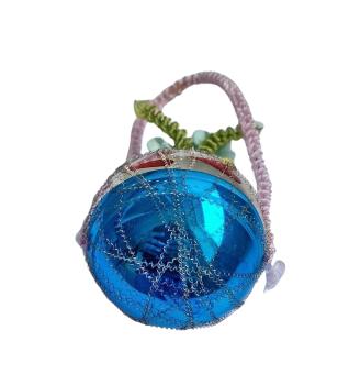 Preview: Wire wrapped hanging basket, ca. 1950