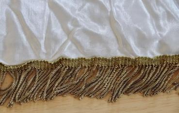 Antike weiße Altardecke, Altarverkleidung um 1920