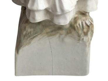 Art Nouveau ceramic figure, Bechyne, ca. 1900