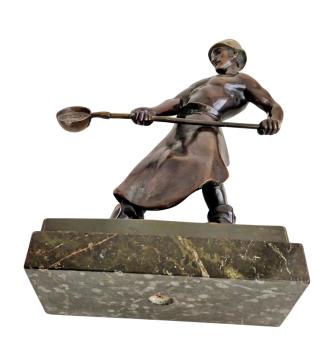 Preview: Caasmann, Albert (1886 - 1968), Bronze, Gießereiarbeiter