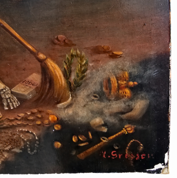 Allegorie auf die Vergänglichkeit, 19. Jahrhundert