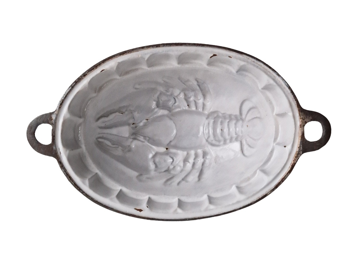 AntiquesGermany - vintage cast iron baking pan