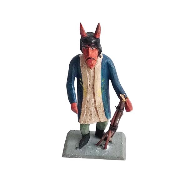 Grulich nativity figure - "Devil / Krampus" (7 cm)