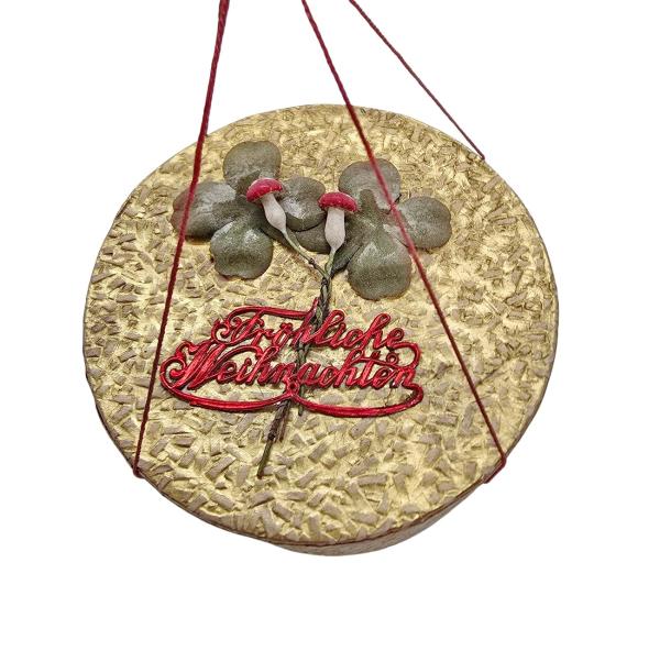 Antiker Candy Container, Box für den Christbaum um 1920