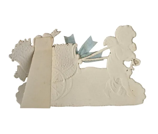 Aufsteller mit Engel um 1900/1910