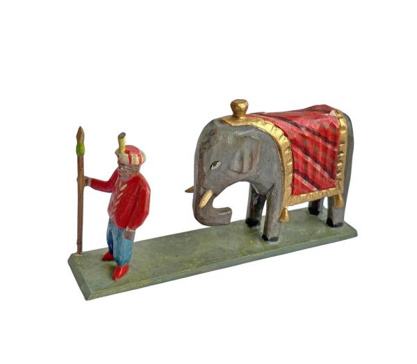 Grulich nativity figure "Elephant"  (5 cm)