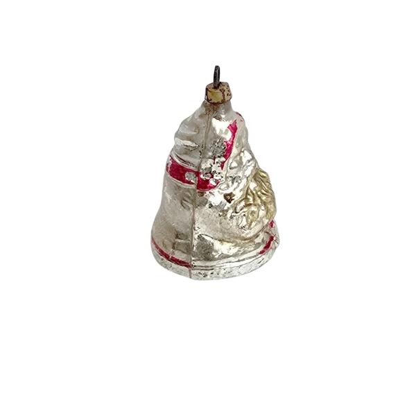 Glöckchen mit Nikolaus, Lauscha um 1920