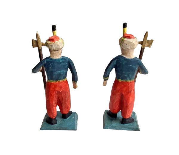2 Orientalische Torwächter (7 cm)