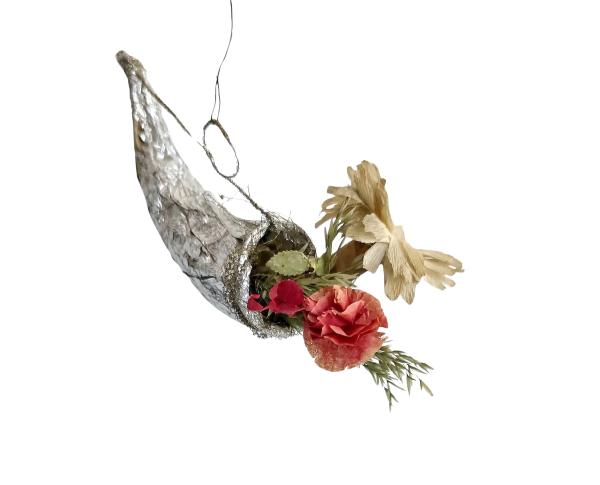 Sebnitz Ornament Cornucopia around 1900