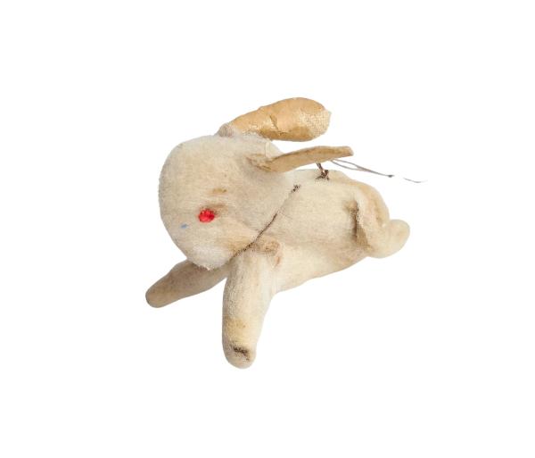 Hase aus Watte um 1900