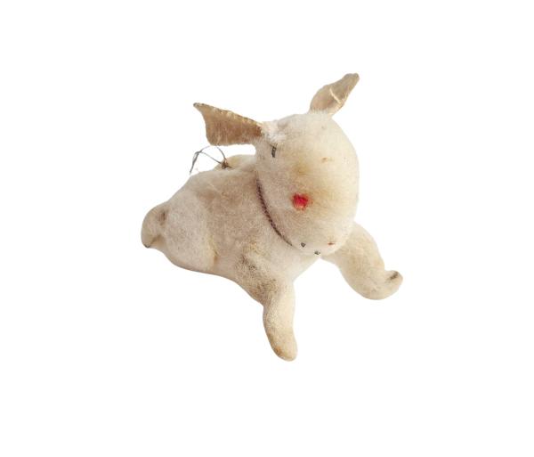 Hase aus Watte um 1900