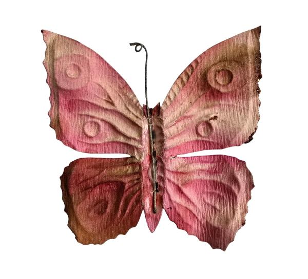 Schmetterling aus geprägter dünner Pappe um 1900/1920
