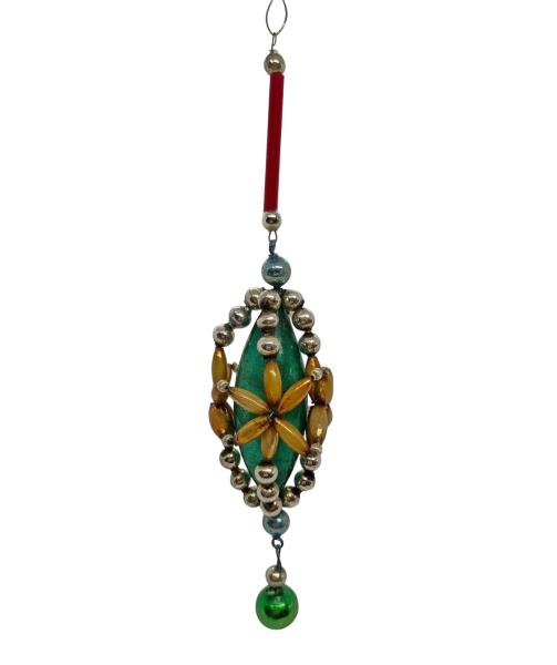 Gablonzer Ornament aus Glasperlen, ~ 1920