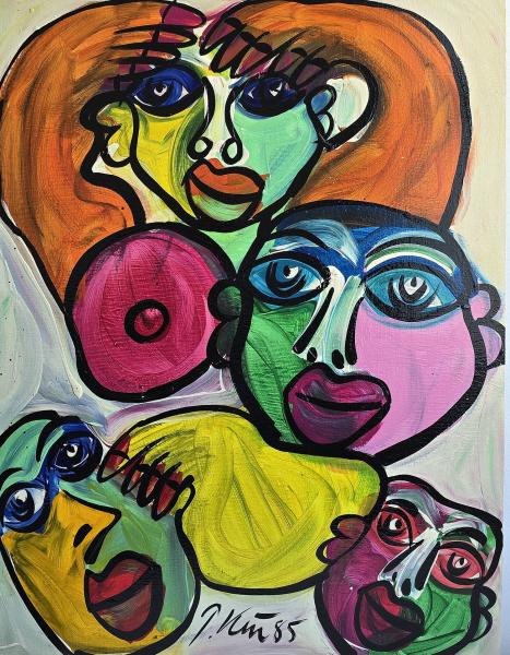 Peter Robert Keil (b. 1942 Züllichau), "Life on the Reeperbahn in Hamburg"