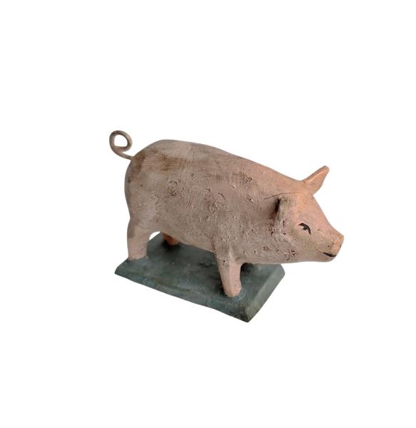 Grulich nativity figure, Pig