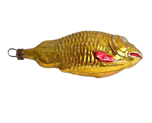 Glasornament Fisch, ~ 1930