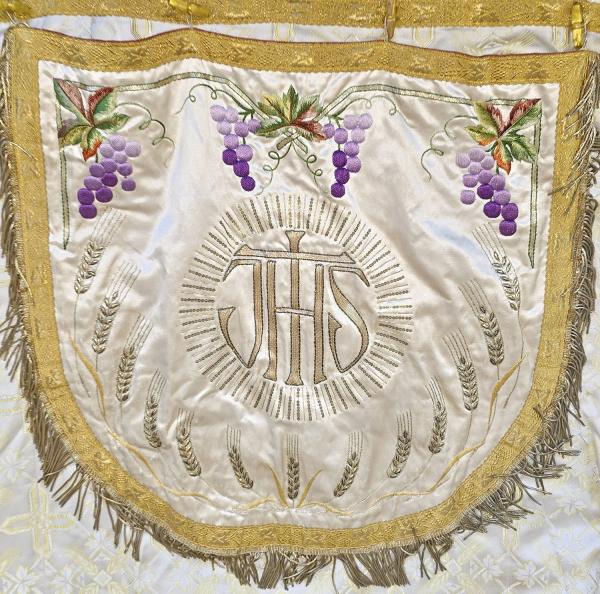 Rauchmantel - Chormantel, Messgewand, Vestment, Pluviale, Ornat ~ 1920