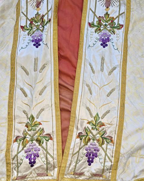 Rauchmantel - Chormantel, Messgewand, Vestment, Pluviale, Ornat ~ 1920
