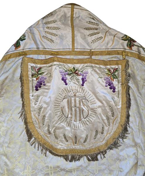 Rauchmantel - Chormantel, Messgewand, Vestment, Pluviale, Ornat ~ 1920