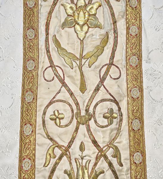 White Chasuble, Pluviale, cope, vestment, ~ 1900