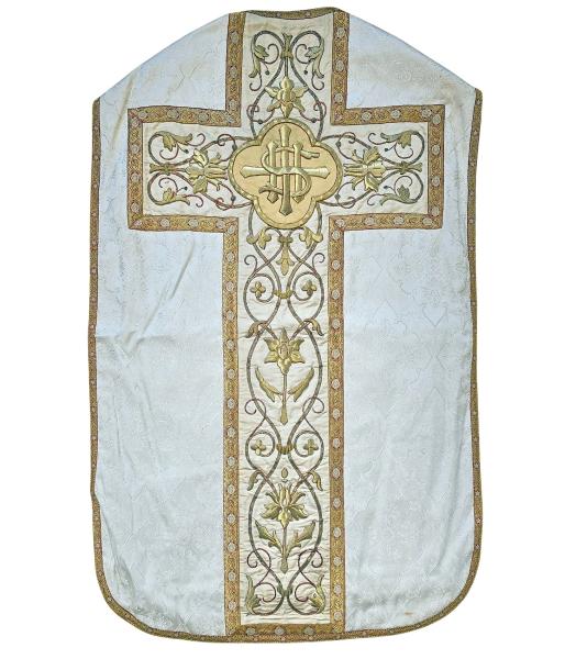 White Chasuble, Pluviale, cope, vestment, ~ 1900