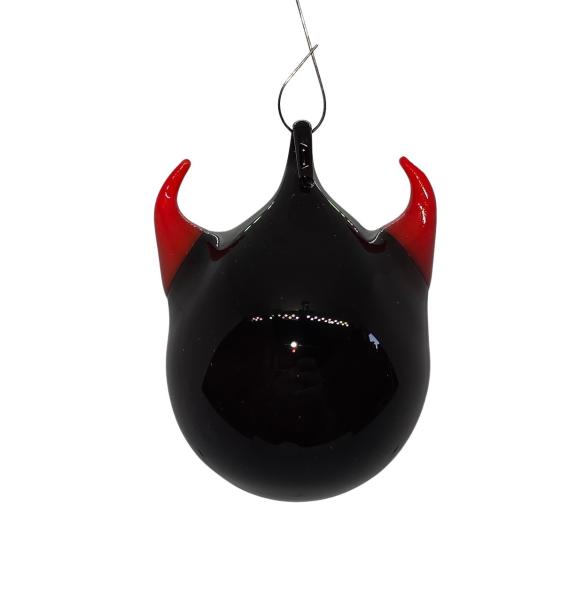 Kopf Teufel / Krampus, Glas, 2. Hälfte 20. Jahrhundert