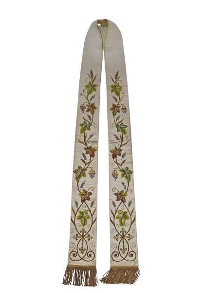 Antique Stole for Vestment, Casuble, Ornat, ~ 1900
