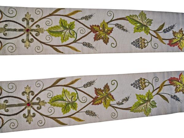 Antique Stole for Vestment, Casuble, Ornat, ~ 1900