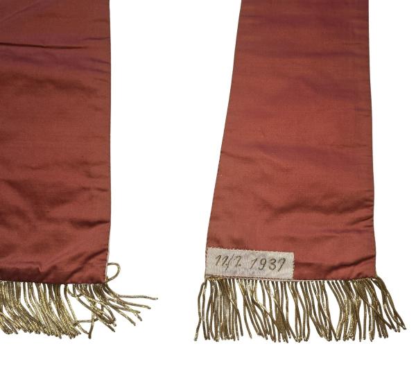 Antique Stole for Vestment, Casuble, dated 1931