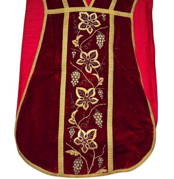 Kasel, Ornat, Messgewand, Vestment, Pluviale, ~ 1900