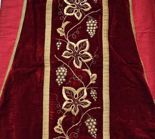 Kasel, Ornat, Messgewand, Vestment, Pluviale, ~ 1900