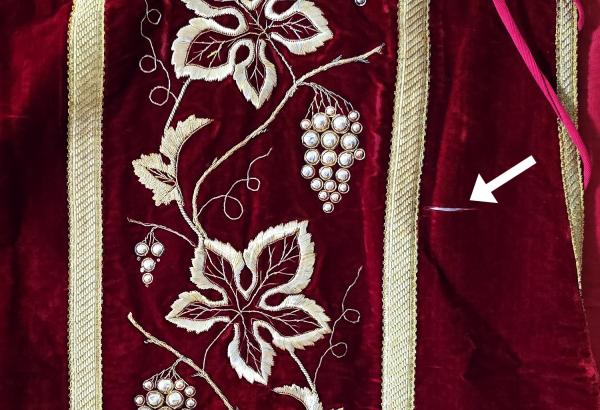 Kasel, Ornat, Messgewand, Vestment, Pluviale, ~ 1900