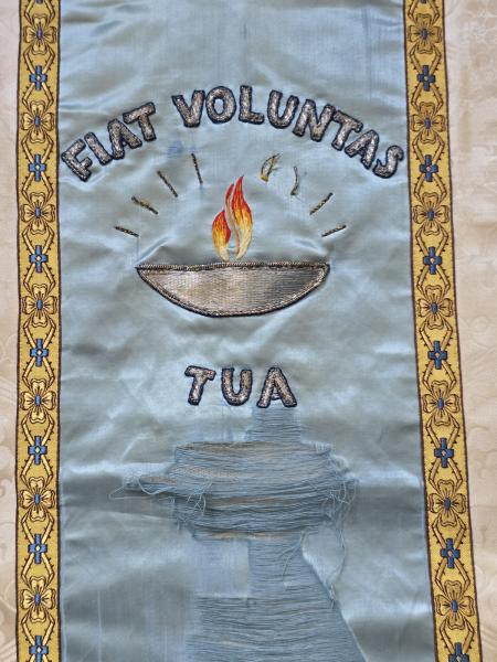 Antique chasuble, vestment, Ornat, ~ 1900/1920