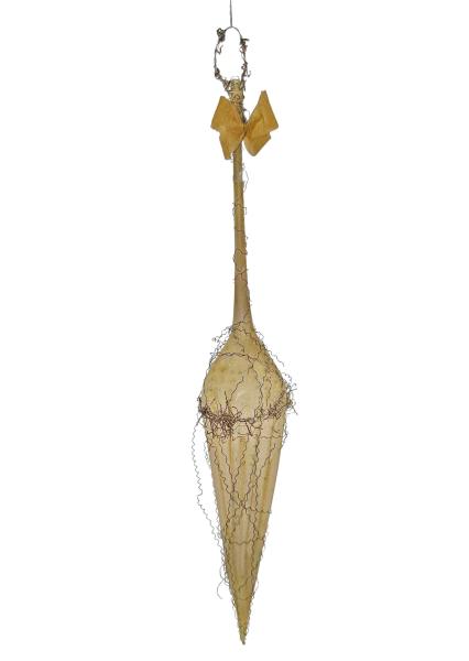 Schirm mit leonischen Drähten um 1890