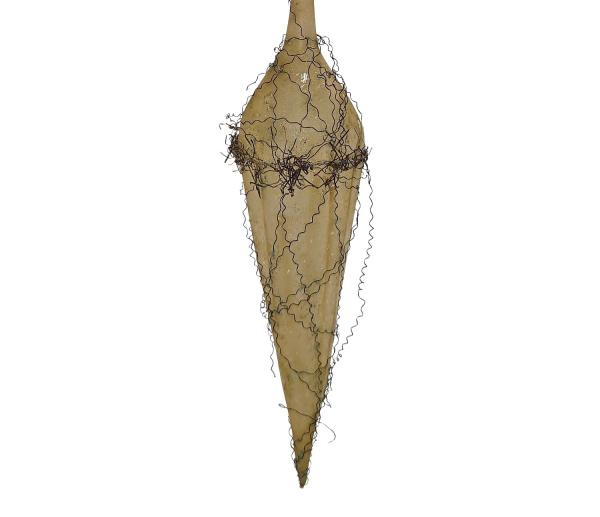 Schirm mit leonischen Drähten um 1890