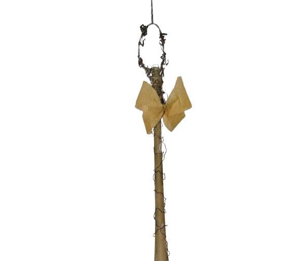 Schirm mit leonischen Drähten um 1890
