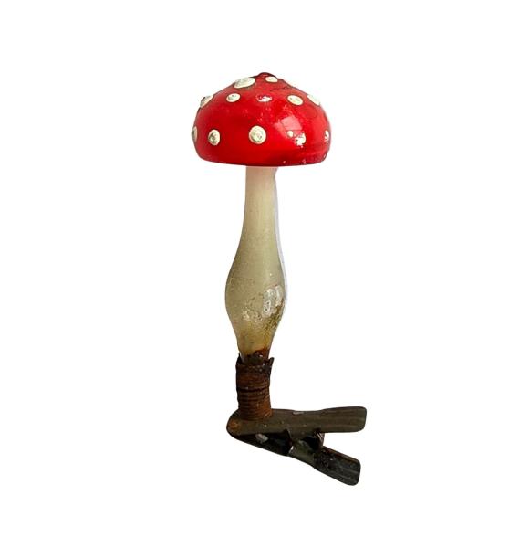 Fly agaric / Mushroom on Clip, ca. 1930