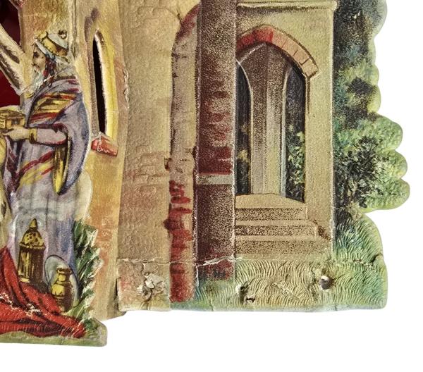 Cardboard Nativity Scene, first half 20th century