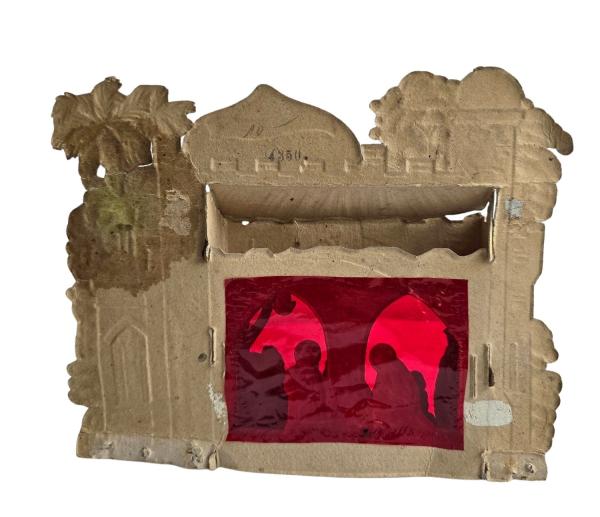 Cardboard Nativity Scene, first half 20th century