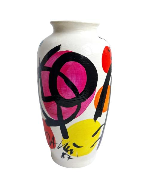 Peter Robert Keil (geb. 1942 Züllichau),  Keramik Vase datiert 1987