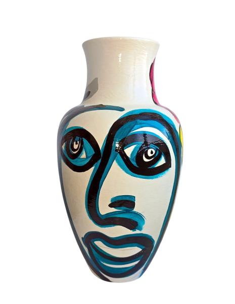 Peter Robert Keil (born 1942 Züllichau), ceramic vase, dated 1987