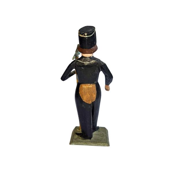 Antike Grulicher Krippenfigur /Bergmann um 1900 (10 cm)