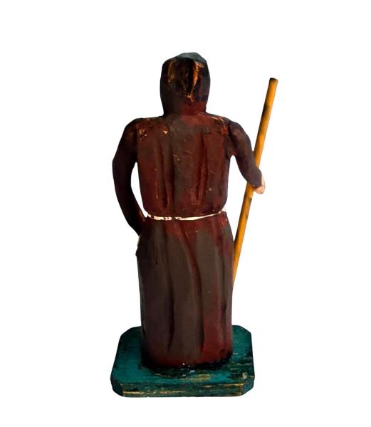 Antique grulich crib figurine, Monk around 1900  (10 cm)